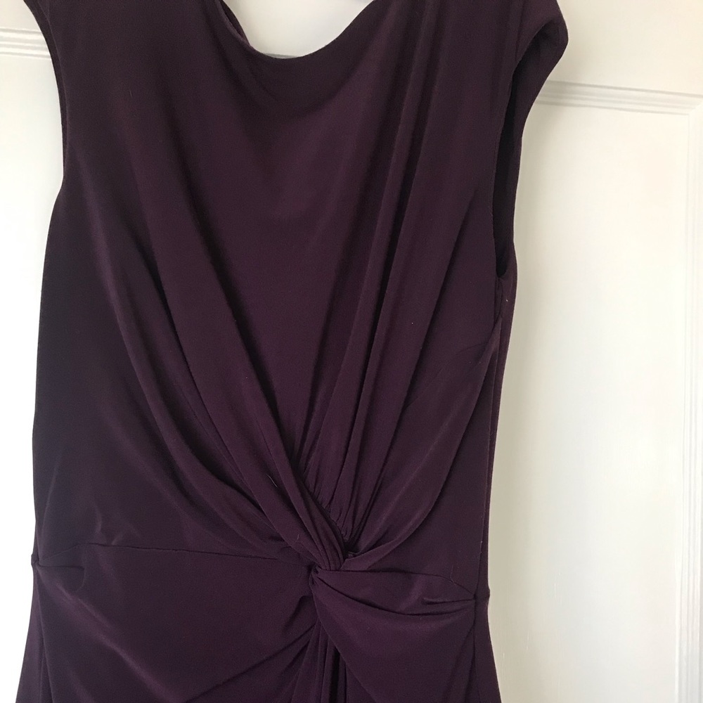 Ralph Lauren dress with ruched draping.